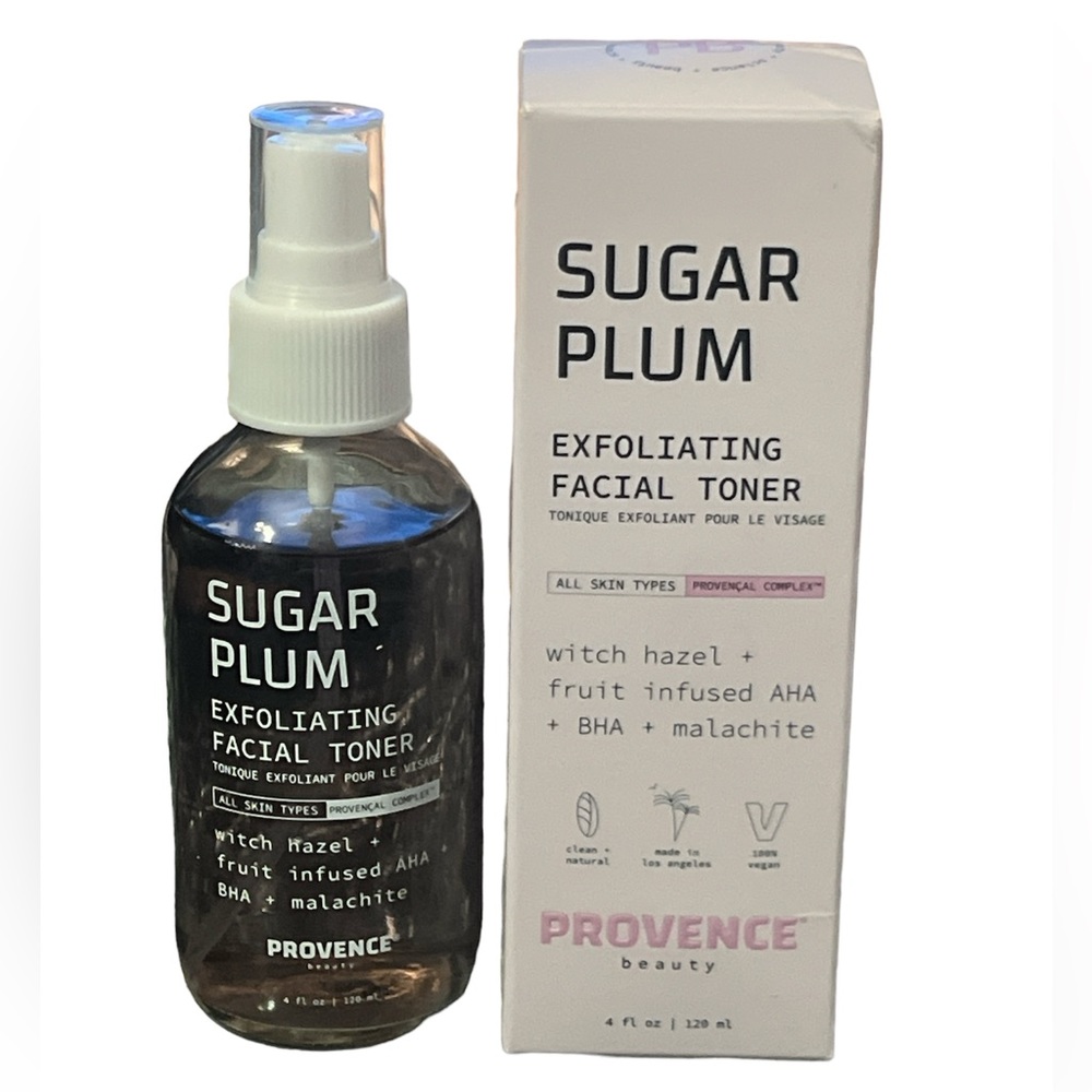Provence Beauty Sugar Plum Exfoliating Facial Serum